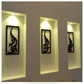 Tasbih Fatima Islamic Wall Art – MDF Wood – Set of 3