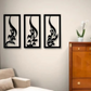 Tasbih Fatima Islamic Wall Art – MDF Wood – Set of 3