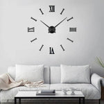 🕰️ Modern Roman Wall Clock – 48x48